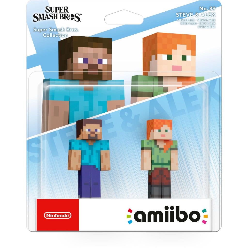 Nintendo amiibo Steve & Alex (Super