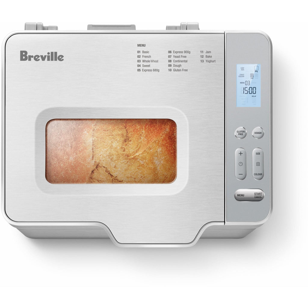 Breville the Baker's Dozen Bread Maker (Brushed Stainless Steel) JB HiFi