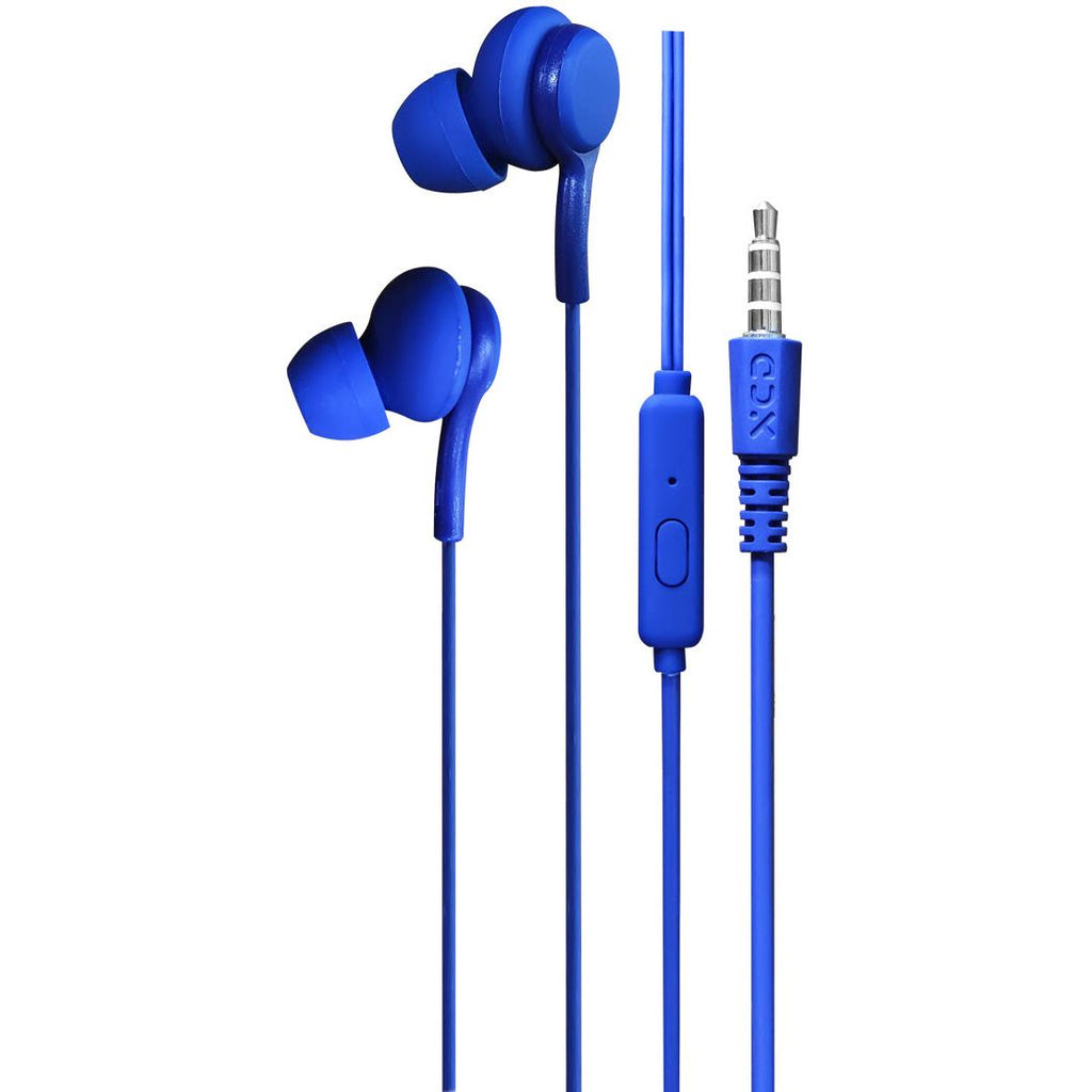 XCD Wired InEar headphones with In Line Call Answering (Navy) JB HiFi
