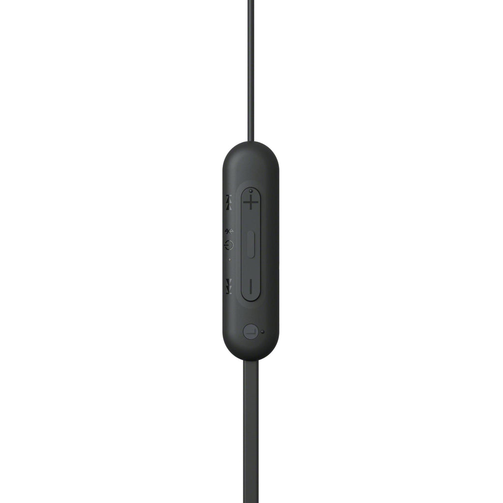 Sony WIC100B Wireless InEar Headphones (Black) JB HiFi