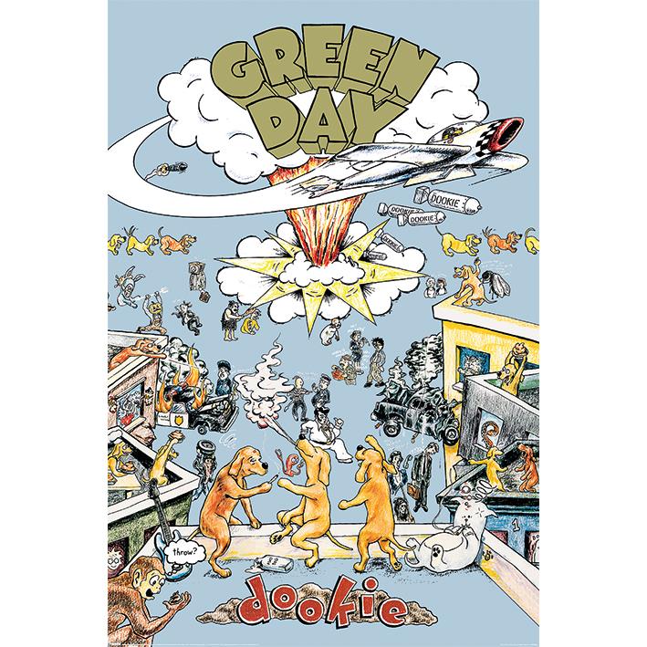 Green Day Dookie Poster JB HiFi