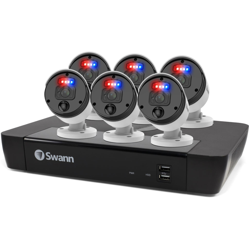 Swann Master Series Enforcer 6 Camera 8 Channel 4K UHD 2TB NVR Security