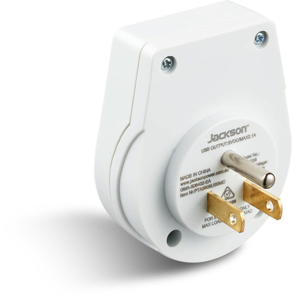 Jackson Outbound Travel Adapter USA Slim JB HiFi