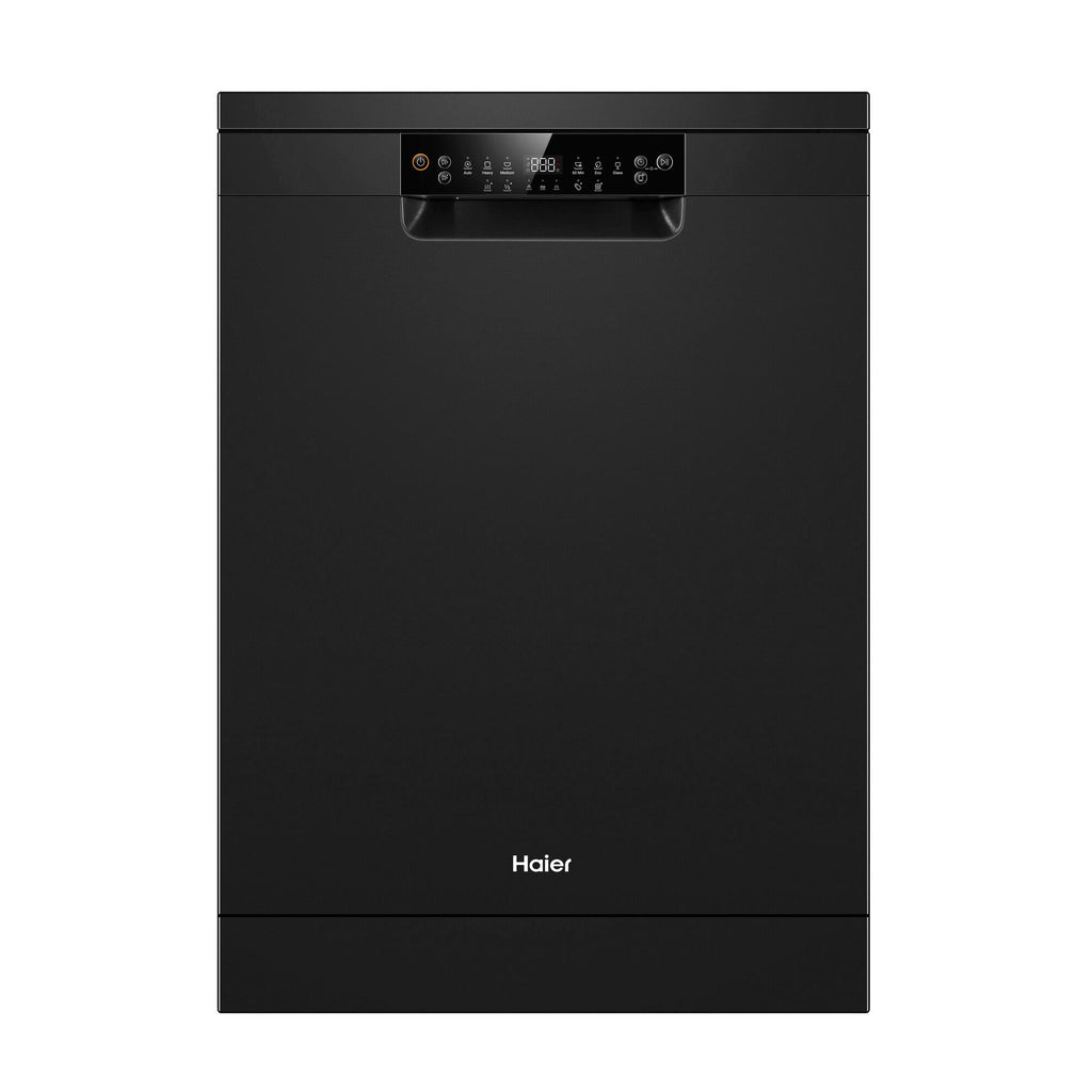 Haier HDW15F2B1 15-Place Setting Freestanding Dishwasher (Black)