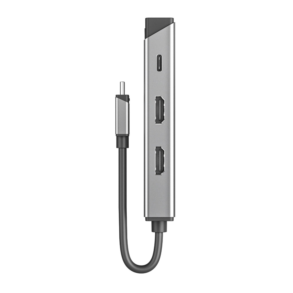 Alogic Ultra USBC to Dual HDMI Adapter with Power Delivery JB HiFi