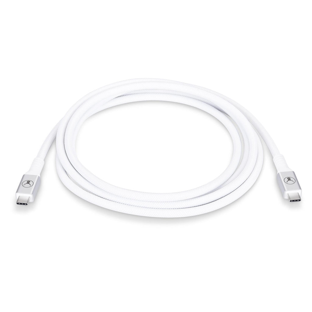 Bonelk 2m Long Life 240W USBC to USBC Cable (White) JB HiFi