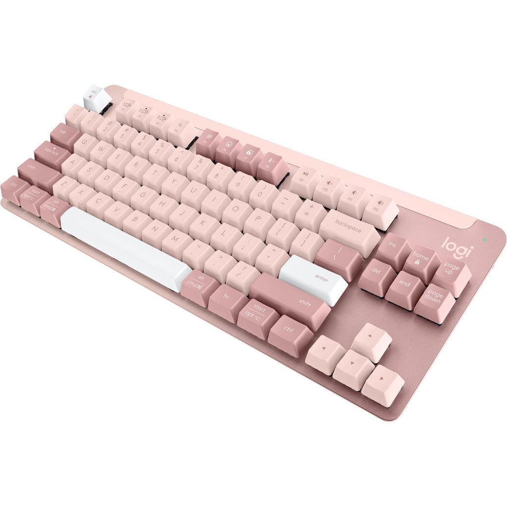 Logitech K855 Wireless Mechanical TKL Keyboard (Rose) [Linear