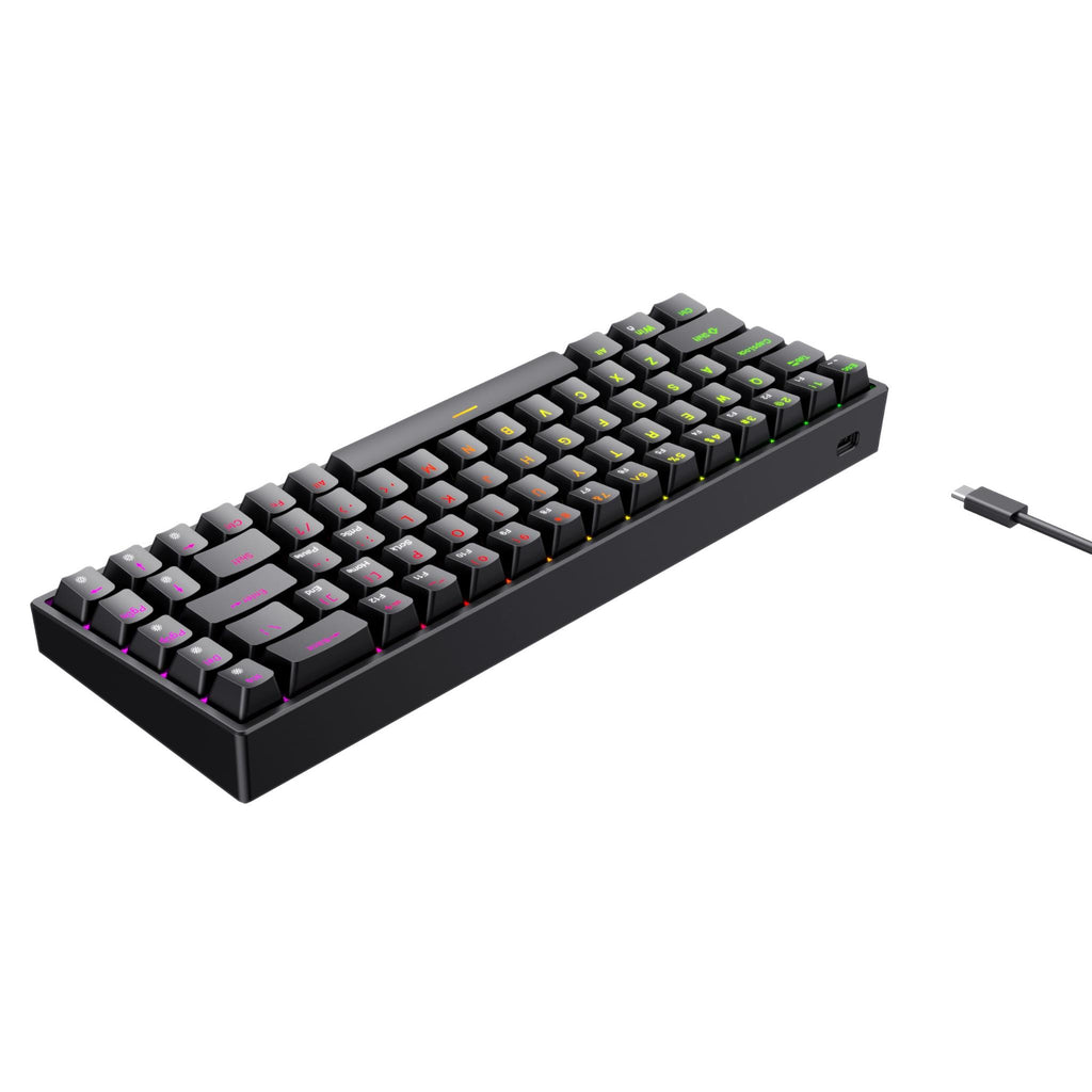Playmax pro Mini Mechanical Keyboard (Black) JB HiFi
