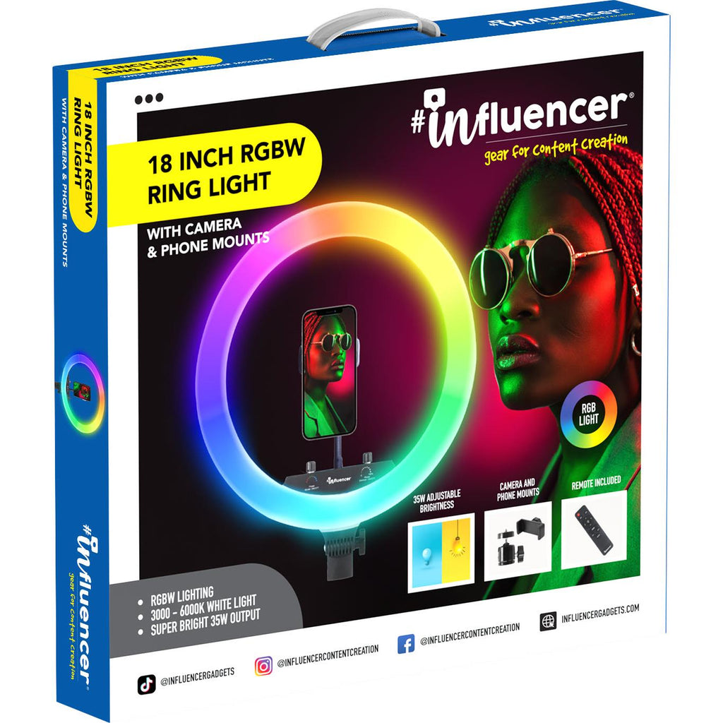 Influencer 18" RGBW Ring Light JB HiFi