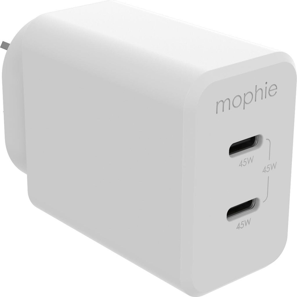 Mophie Speedport 45W Dual Port USBC GaN Wall Charger JB HiFi