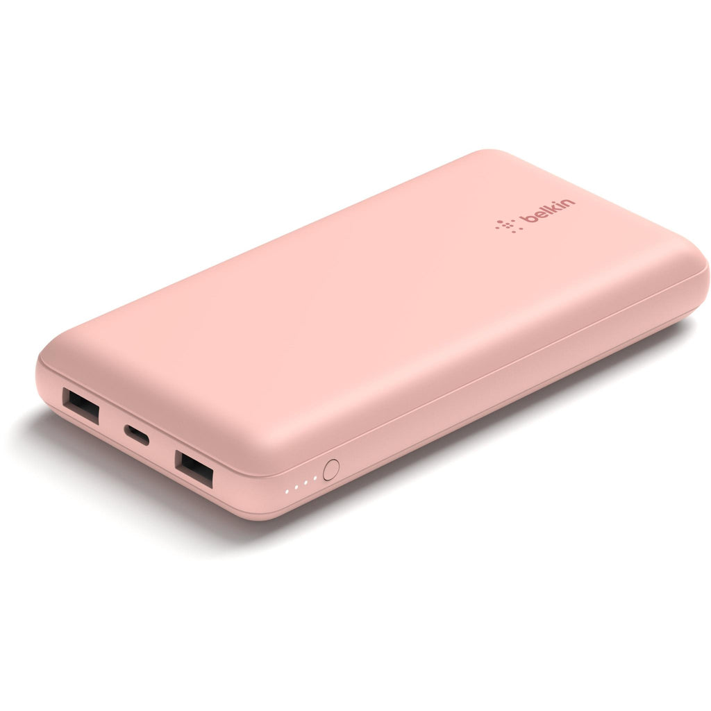 Belkin BoostUp Charge 15W 20K USBC Power Bank (Rose Gold) JB HiFi