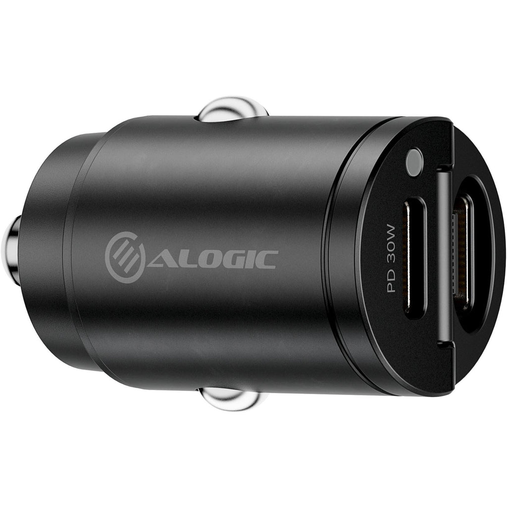ALOGIC Rapid Power Dual USBC 30W MiniCar Charger JB HiFi