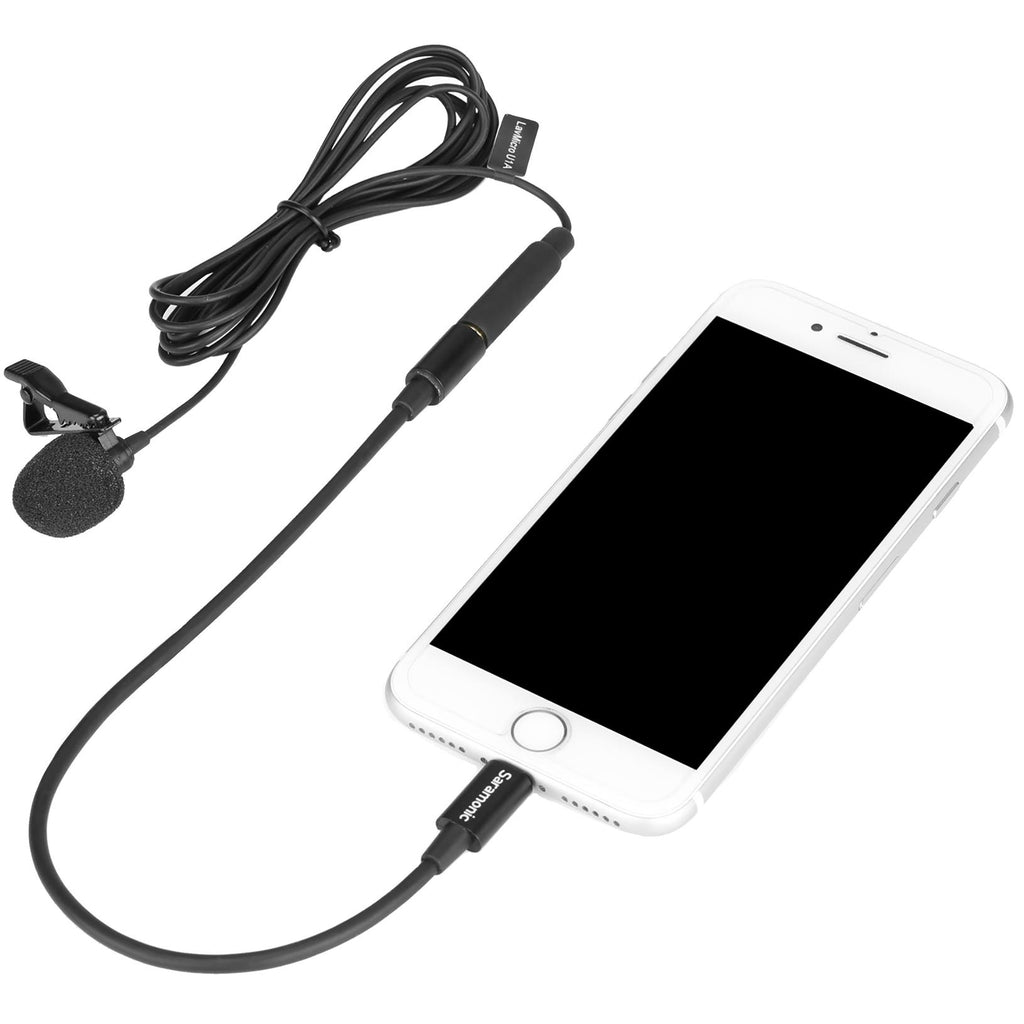 Saramonic LAVMICRO U1A Lapel Microphone (Lightning connector) JB HiFi