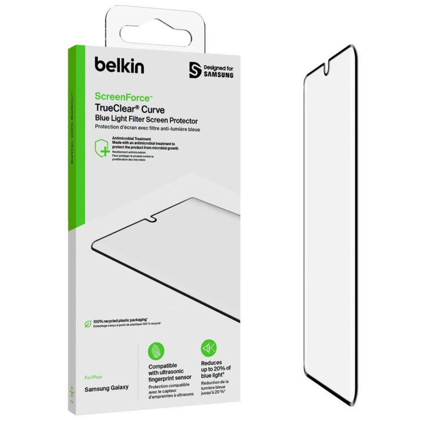 Belkin ScreenForce TrueClear Curve Screen Protector for Galaxy S23 JB