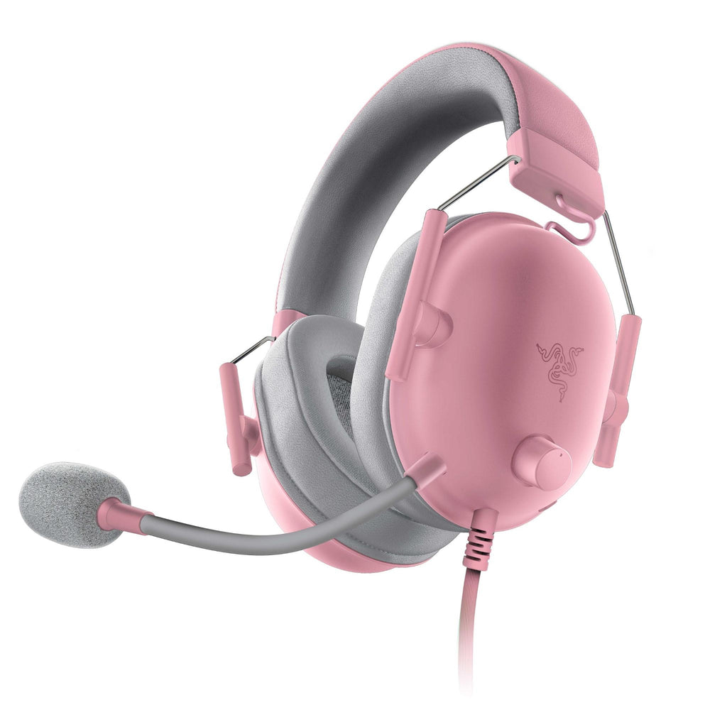 Razer BlackShark V2 X Wired Gaming Headset (Quartz Edition) JB HiFi