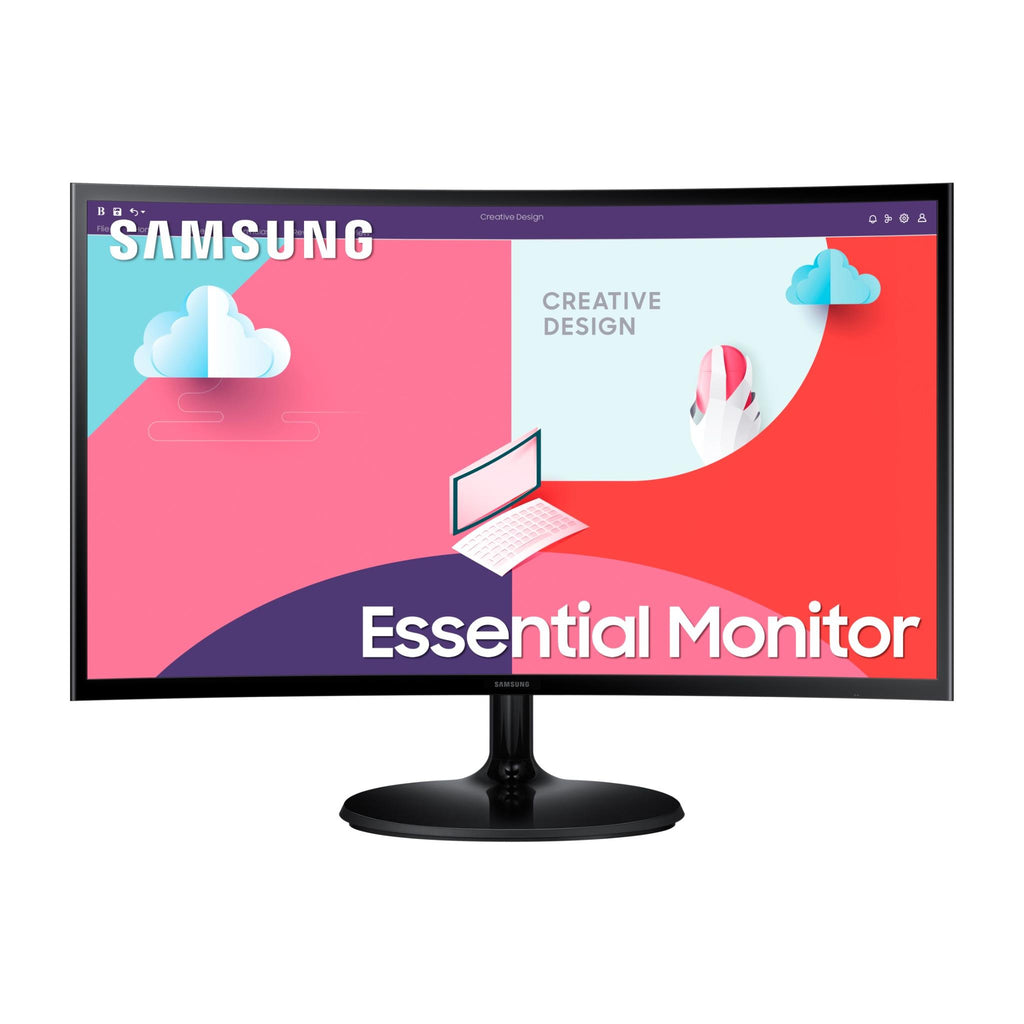 Samsung LS24C360 24" FHD Curved Monitor JB HiFi