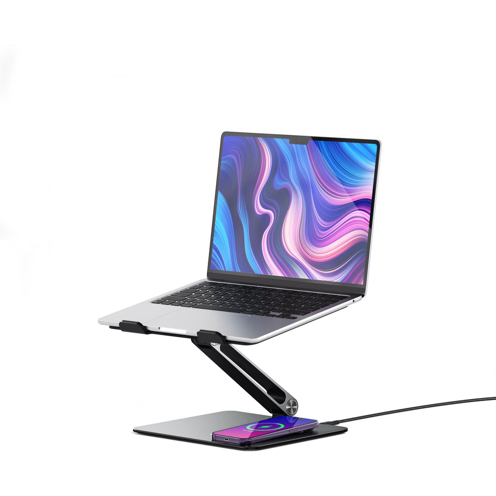 ALOGIC Elite Power Laptop Stand with Wireless Charger JB HiFi