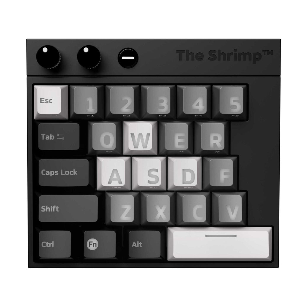 The Shrimp Mechanical Gaming Keyboard (Monochrome) JB HiFi