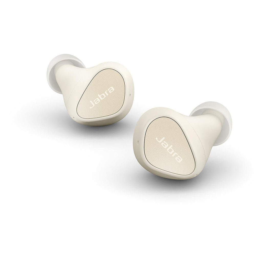 Jabra Elite 4 True Wireless ANC InEar Headphones (Beige) JB HiFi