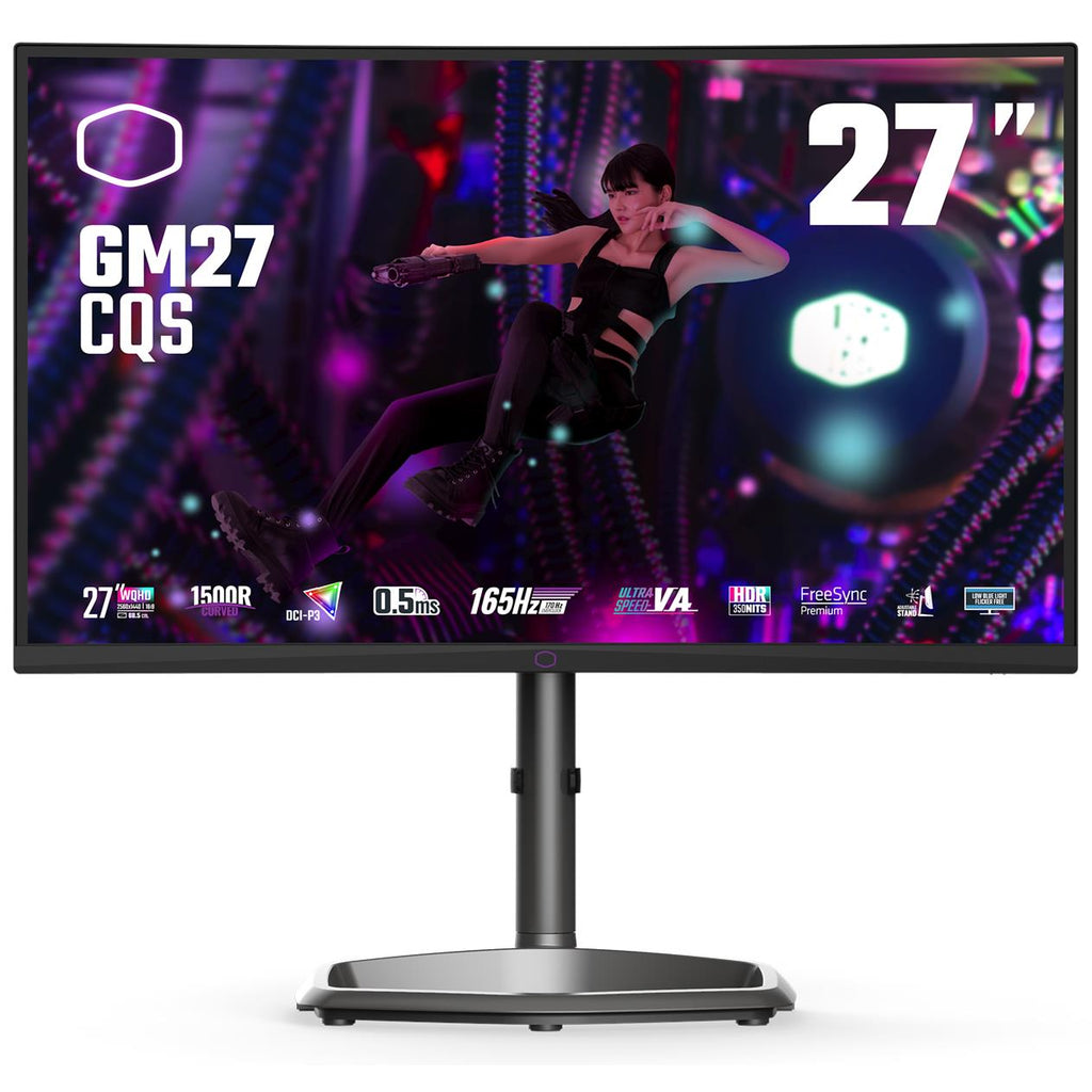 Cooler Master CMIGM27CQS 27" WQHD 165Hz Curved Gaming Monitor JB HiFi
