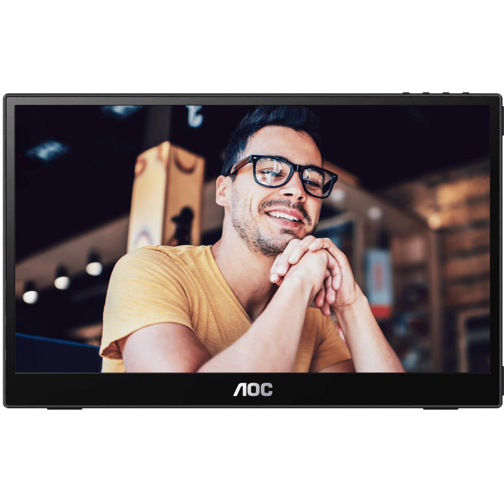 AOC 16T3E 15.6" FHD IPS USBC Portable Monitor JB HiFi
