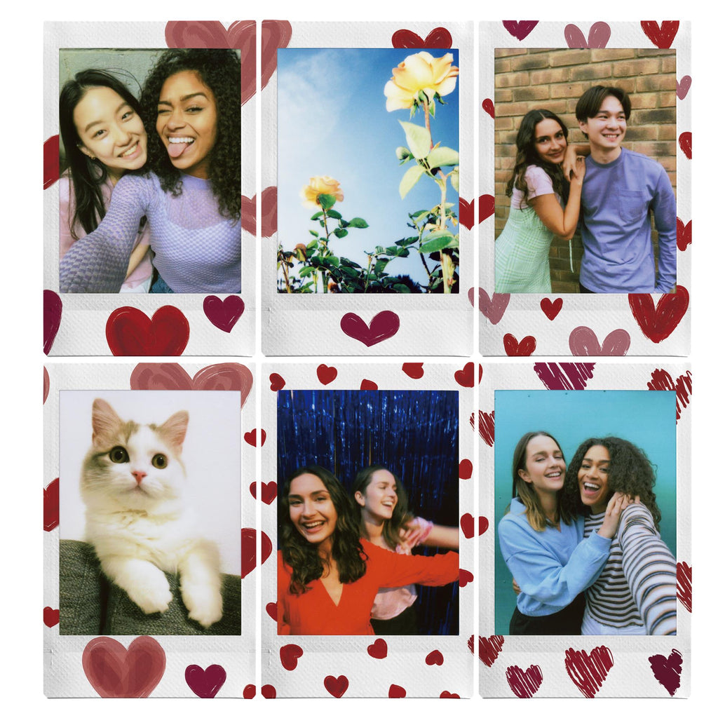 Fujifilm Instax Mini Film Heart for Instax Mini Cameras (10 Pack) JB