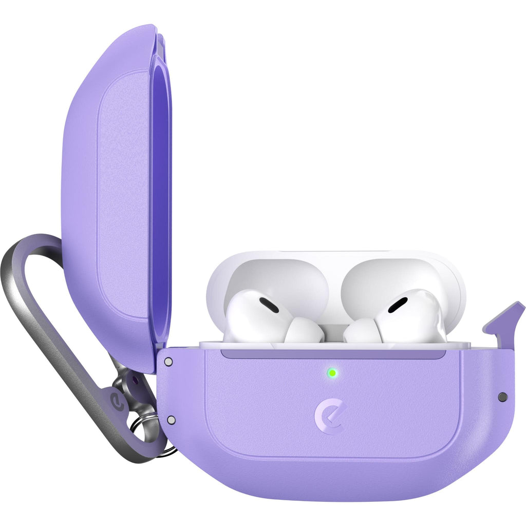 KeyBudz Element Series IP68 Case for AirPods Pro 2 (Lavender) JB HiFi