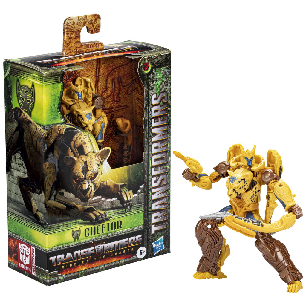 Transformers Rise Of The Beasts Deluxe Class Cheetor Figure JB HiFi