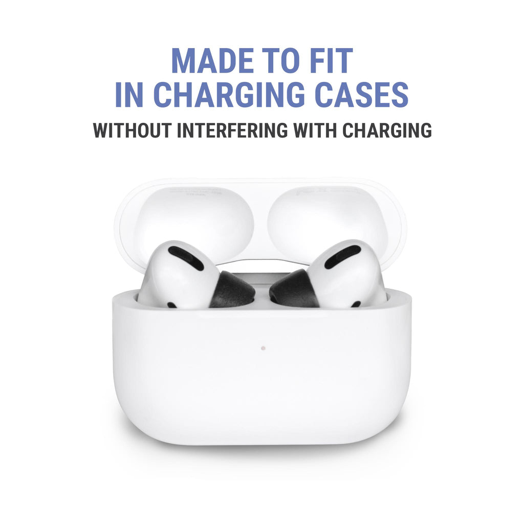 Comply Headphones Ear Tips for AirPods Pro (Black) [Large/3 Pairs] JB