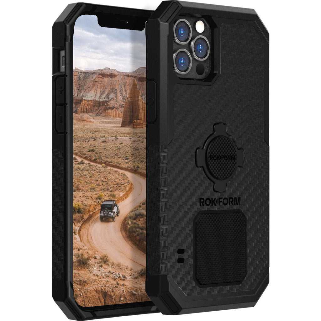 Rokform Rugged Case for iPhone 12/12 Pro (Black) JB HiFi