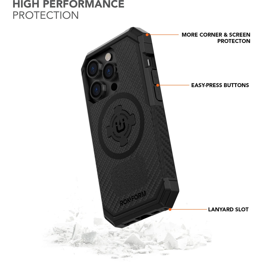 Rokform Rugged Case for iPhone 14 Pro (Black) JB HiFi