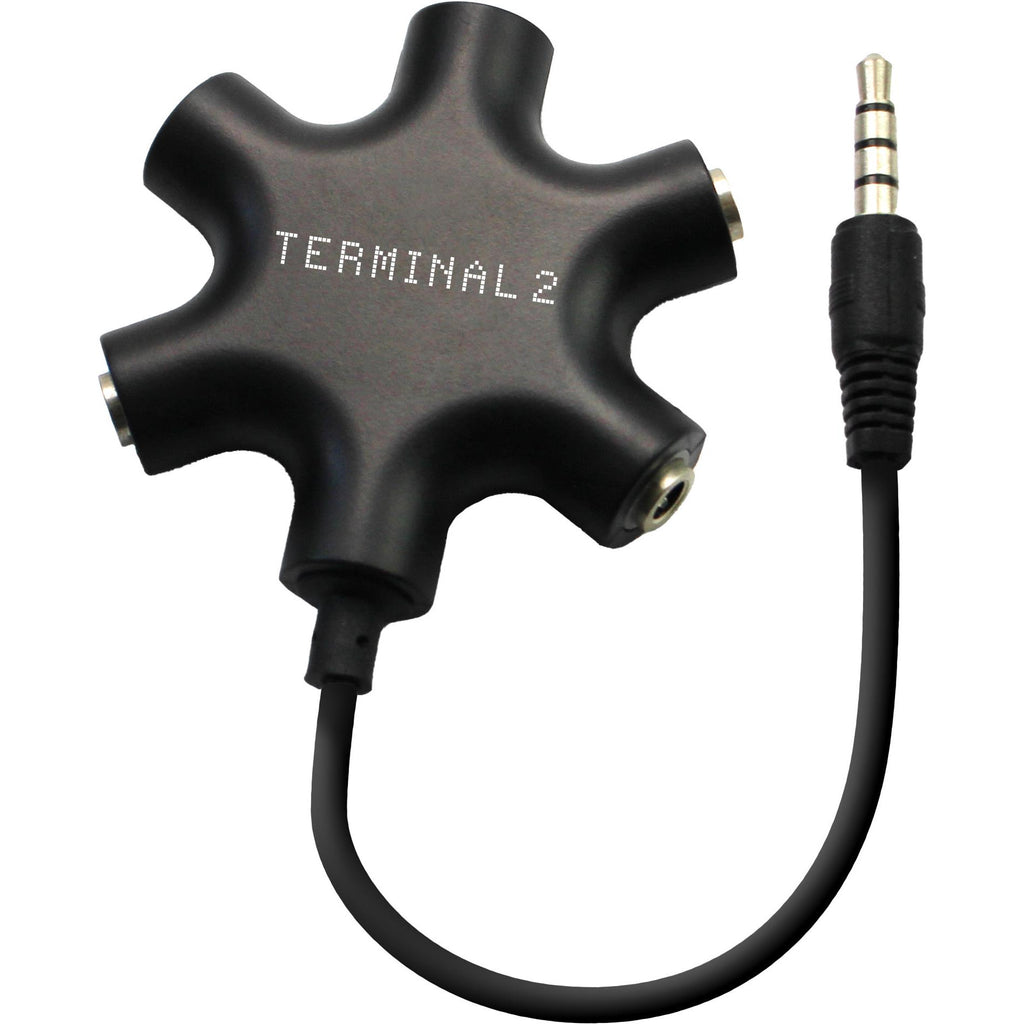 Terminal 2 Headphone Audio 3.5mm 5 Way Splitter JB HiFi