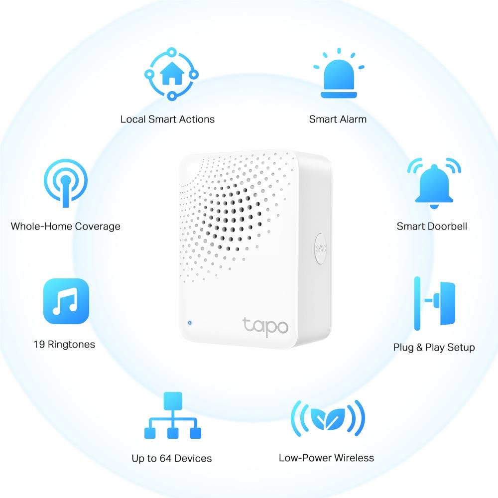 TPLink Tapo Smart IoT Hub with Chime JB HiFi