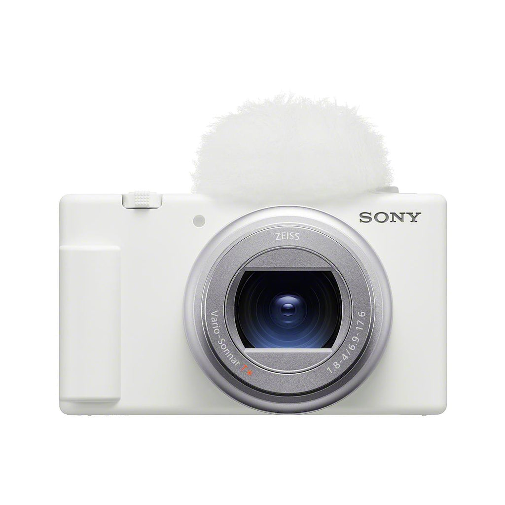 Sony ZV1 II 1850mm Vlogging Camera (White) JB HiFi