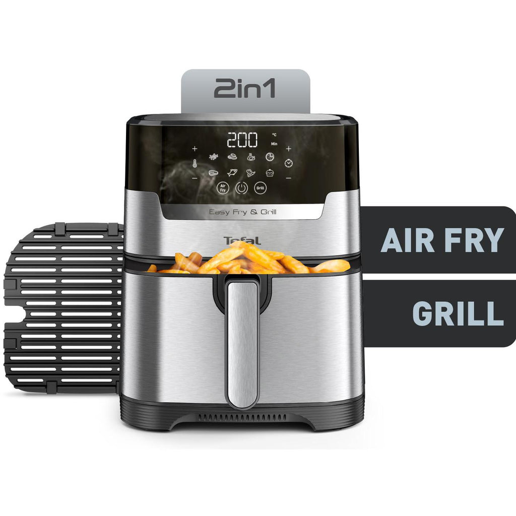 Tefal Easy Fry & Grill Deluxe Air Fryer - JB Hi-Fi