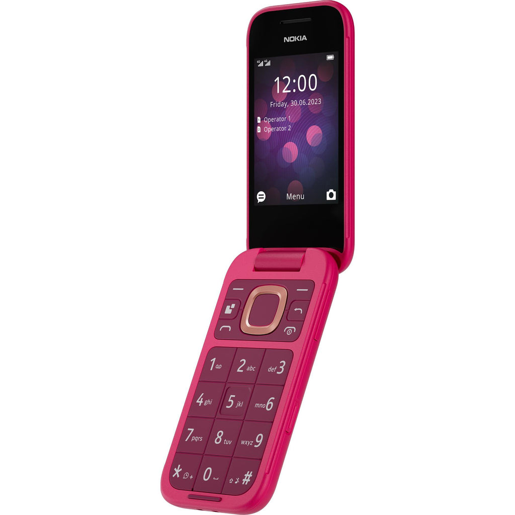 Nokia 2660 Flip 4G 128MB (Pop Pink) JB HiFi