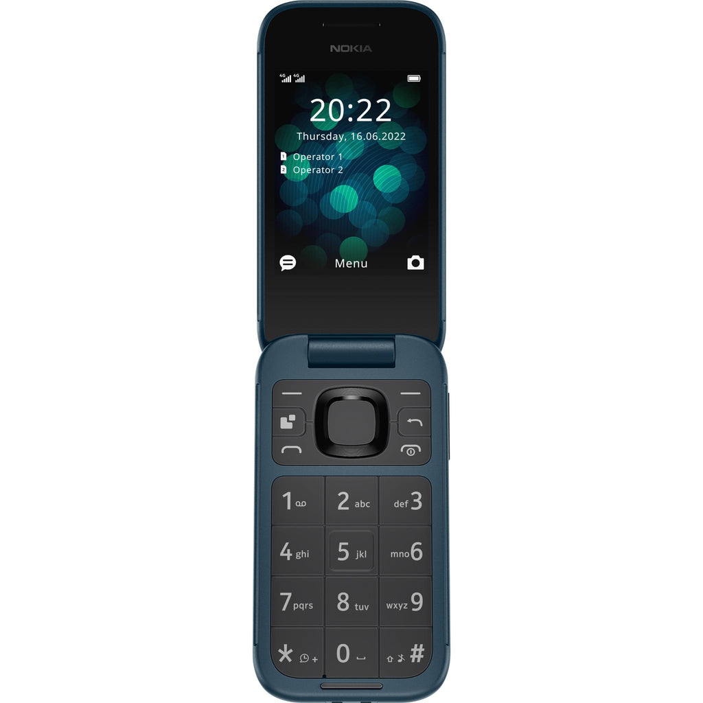 Nokia 2660 Flip 4G 128MB (Blue) - JB Hi-Fi