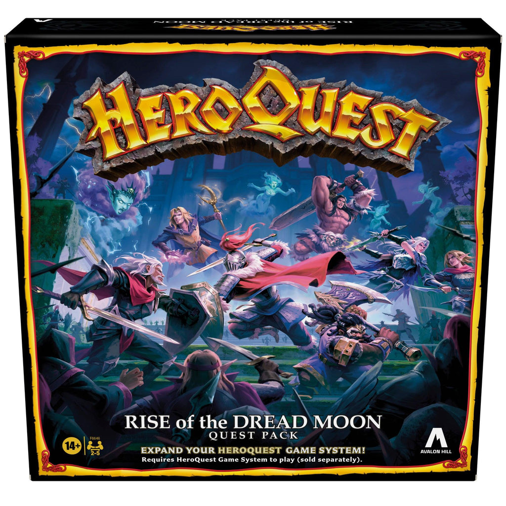 Avalon Hill HeroQuest Rise of the Dread Moon Quest Pack JB HiFi