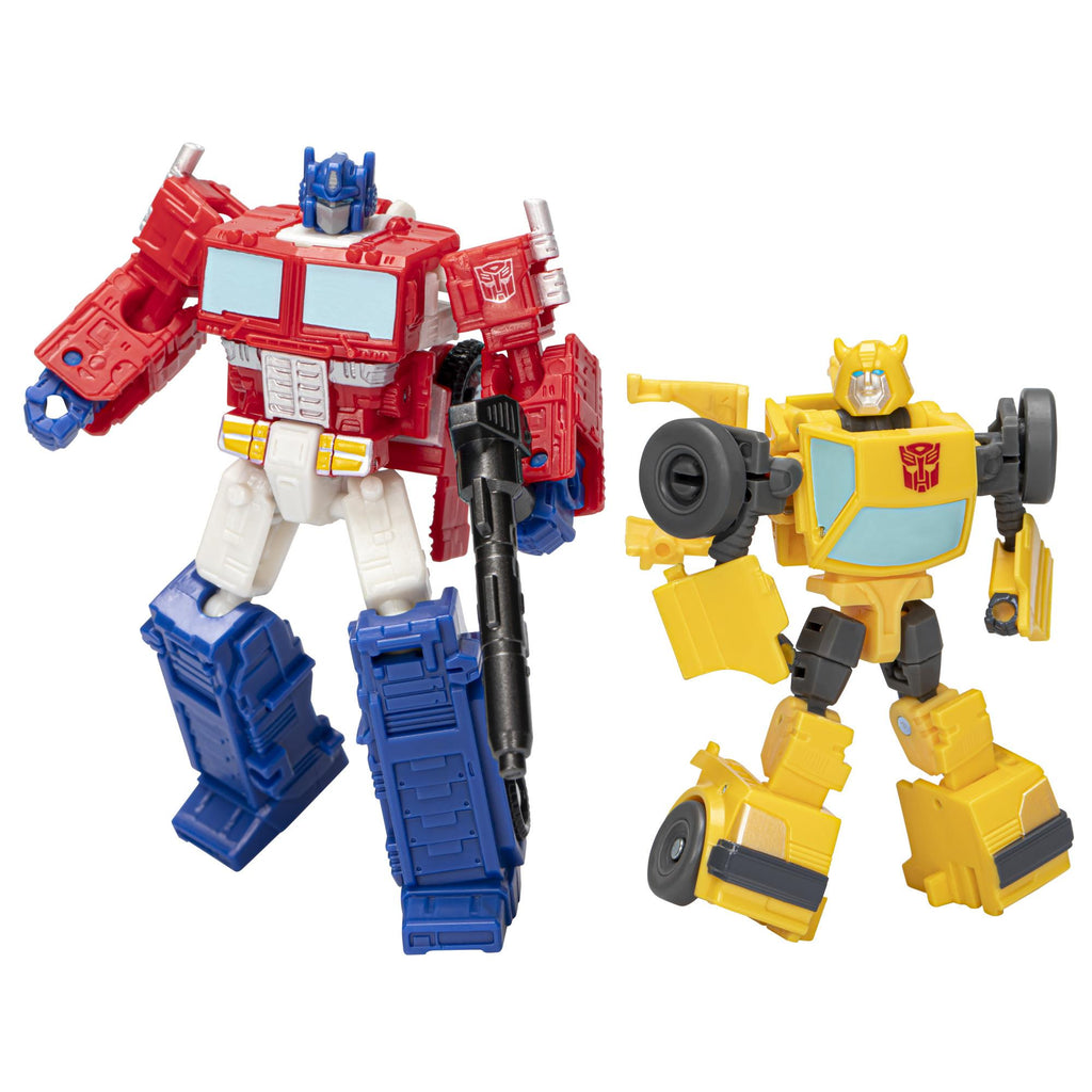 Transformers Legacy Evolution Core Class Optimus Prime & Bumblebee
