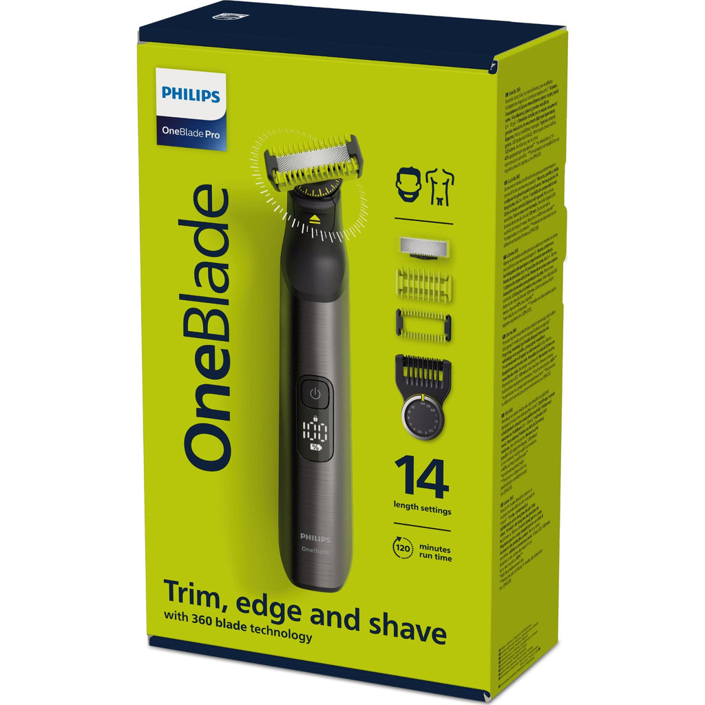 Philips OneBlade Pro 360 Face & Body Trimmer JB HiFi