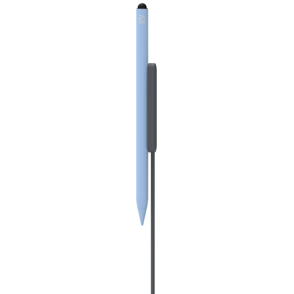 Zagg Pro Stylus 2 Pencil with Wireless Charging Adapter (Blue) JB HiFi