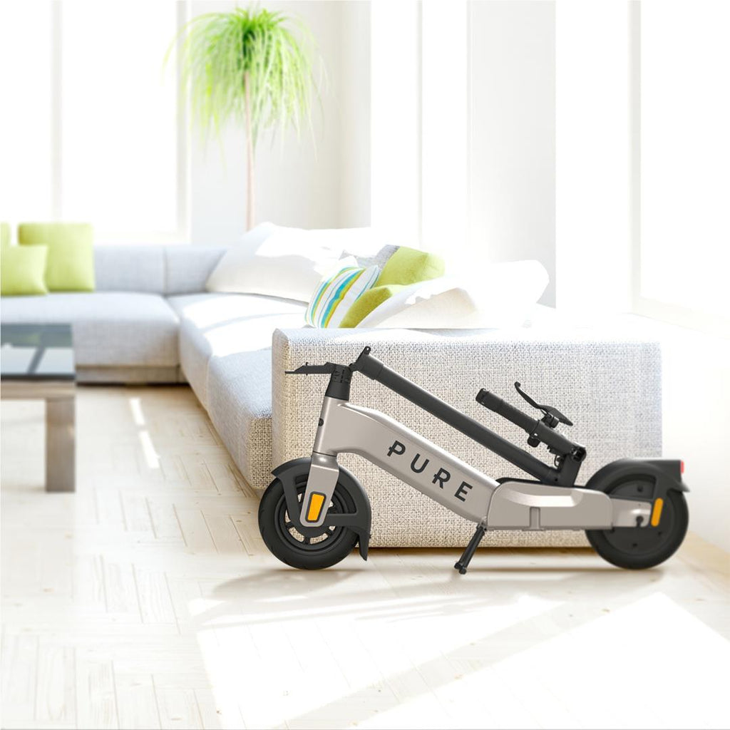 Pure Advance Electric Scooter (Grey) JB HiFi