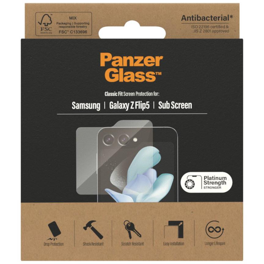 PanzerGlass Front Glass Screen Protector for Galaxy Z Flip5/4 [Ultra