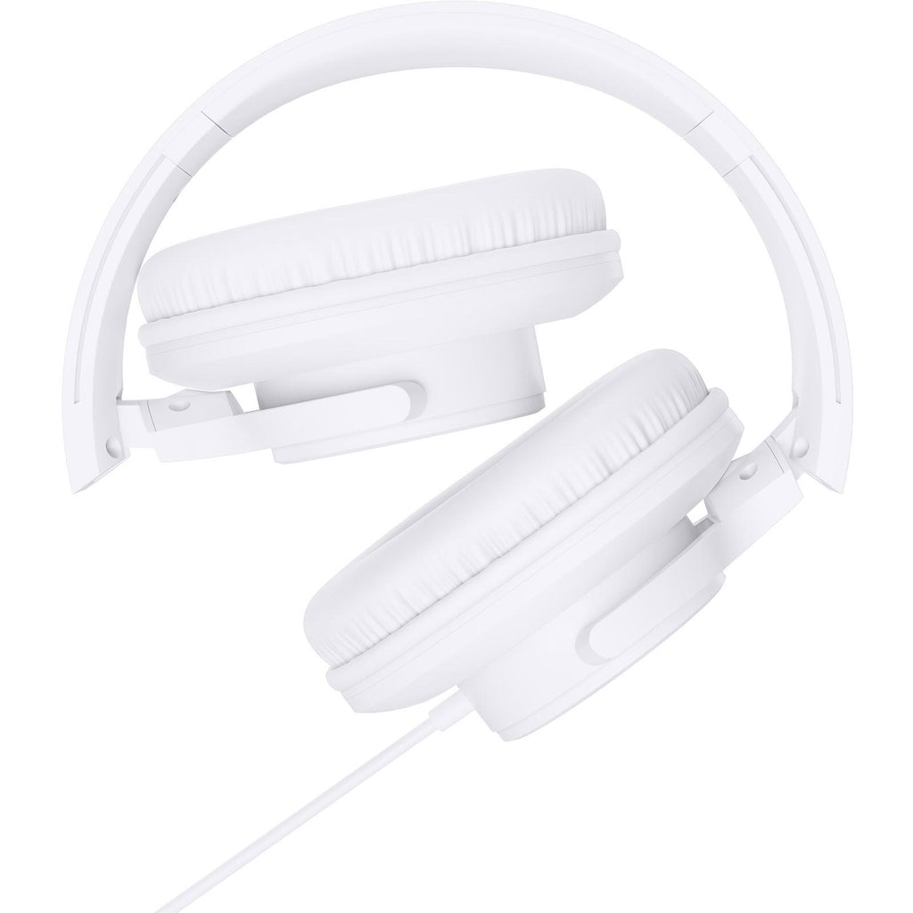 XCD XCD23008 Wired Foldable OverEar Headphones (White) JB HiFi
