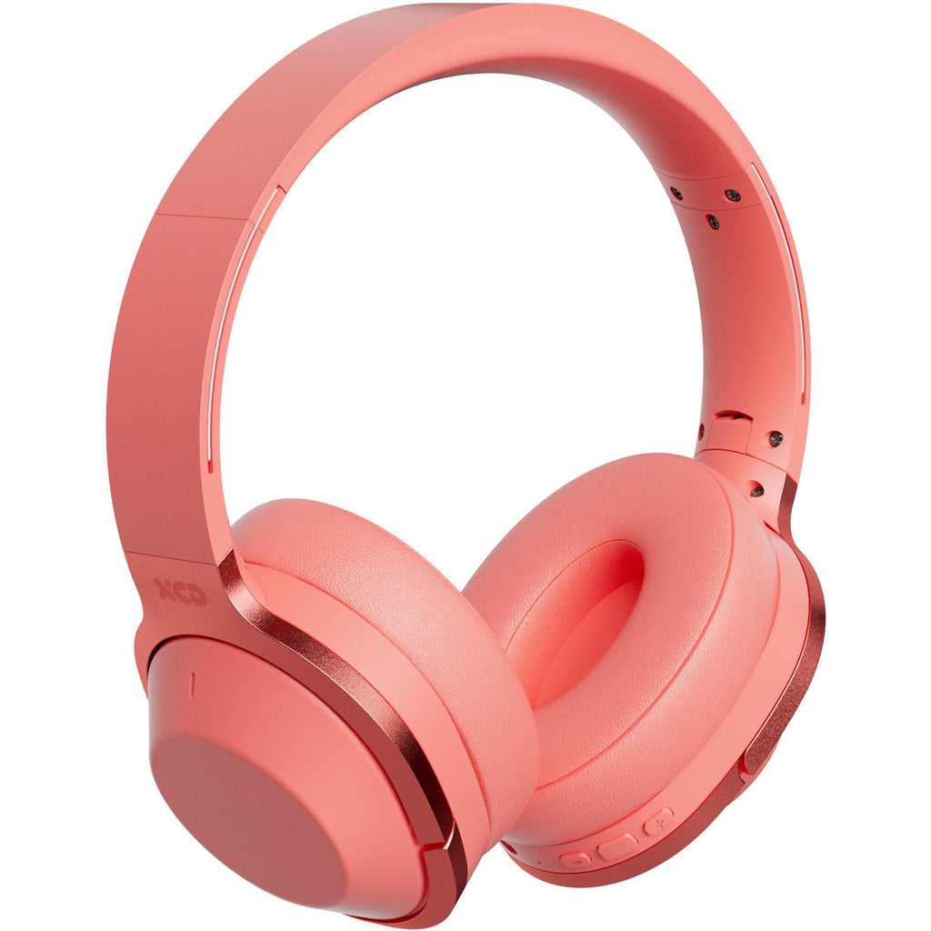 XCD XCD23009BK Bluetooth OverEar Headphones (Coral) JB HiFi