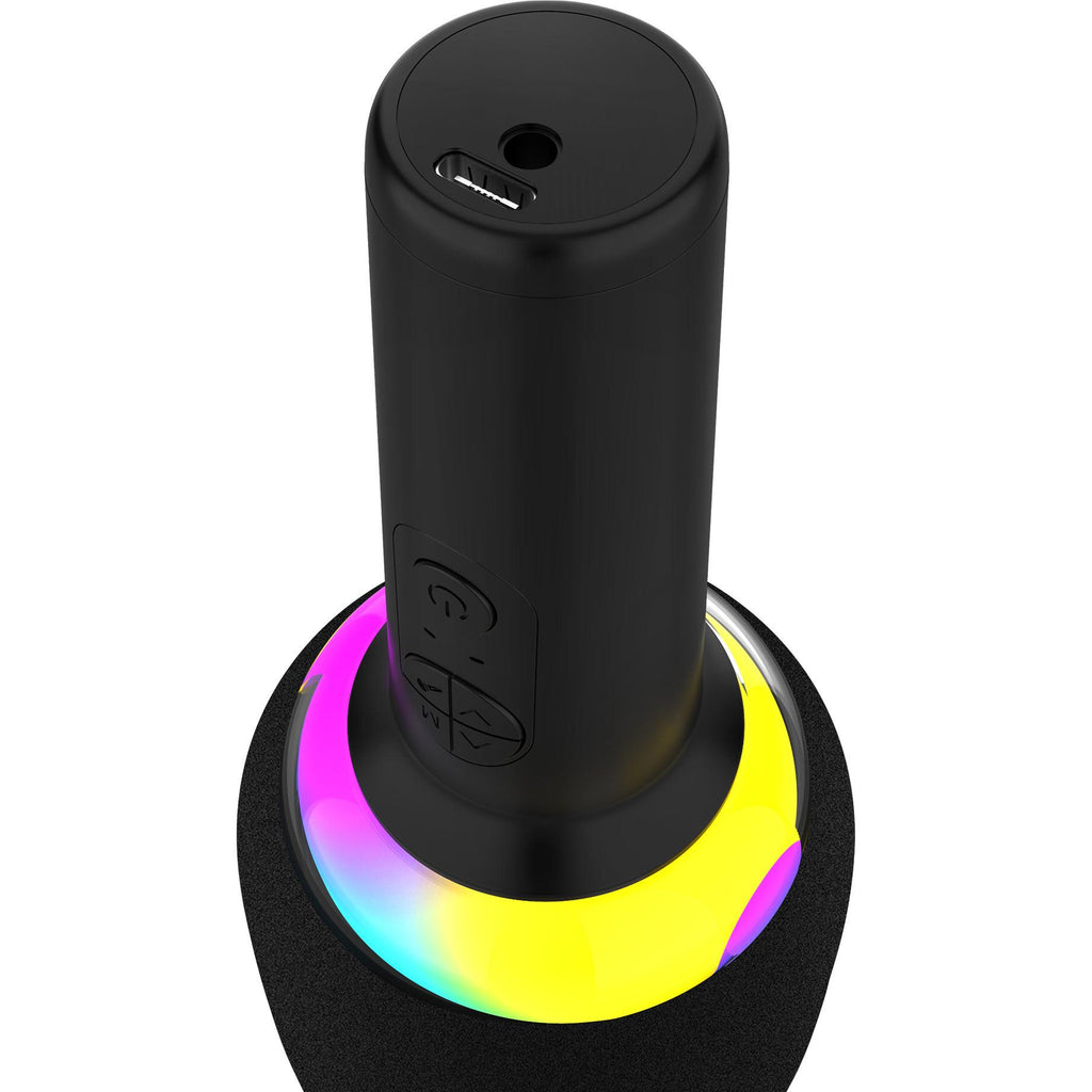 XCD Bluetooth Karaoke Microphone with Speaker (Black) JB HiFi
