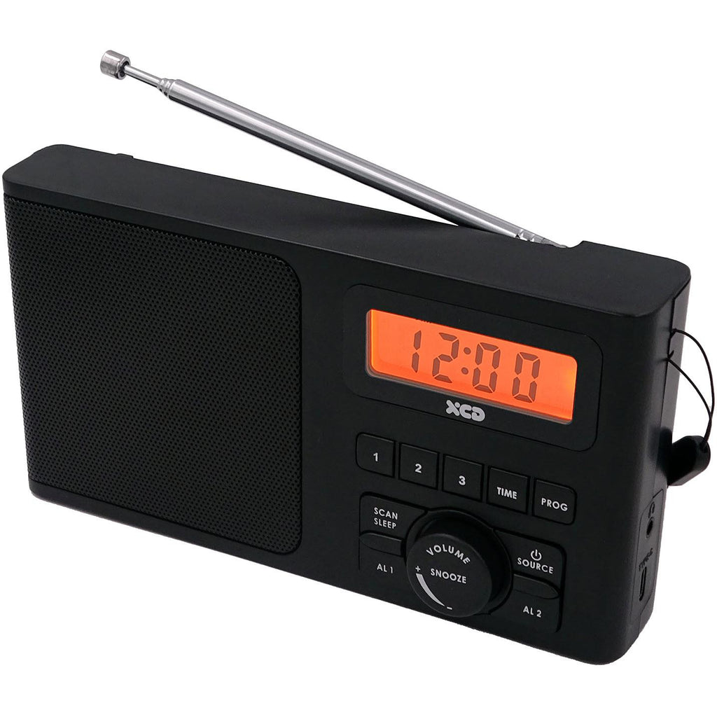 XCD Digital AM/FM Clock Radio JB HiFi