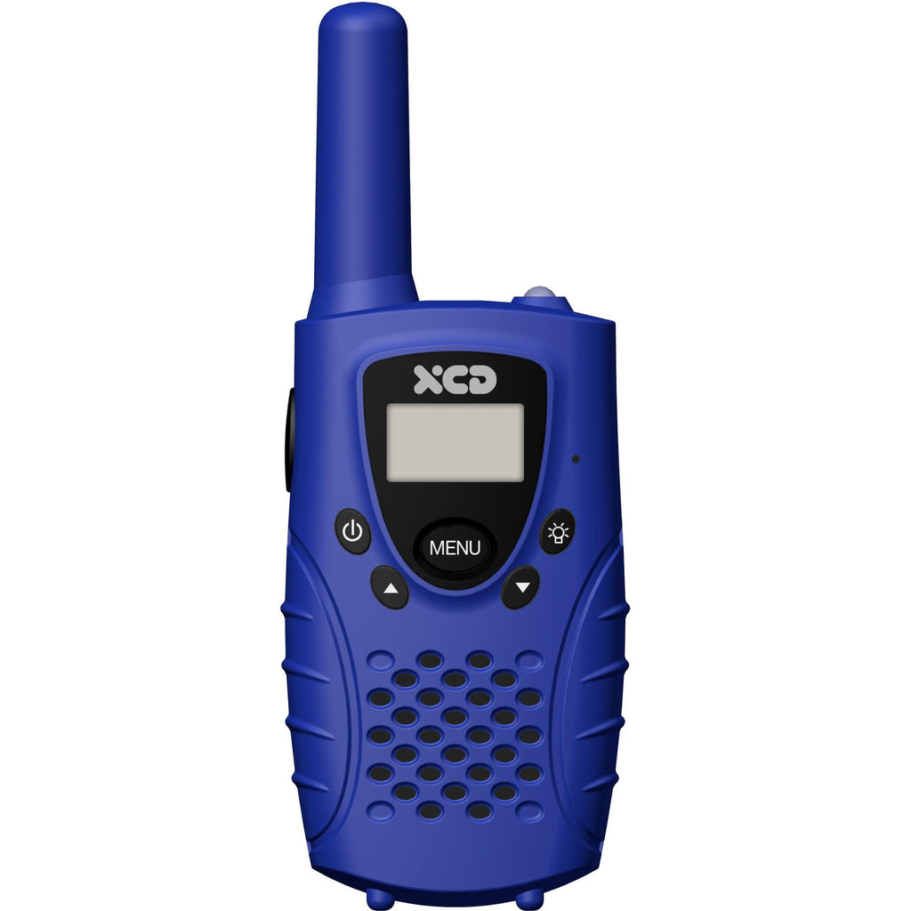 XCD 0.5W UHF CB Handheld Radio 2 Pack (Red/Blue) JB HiFi
