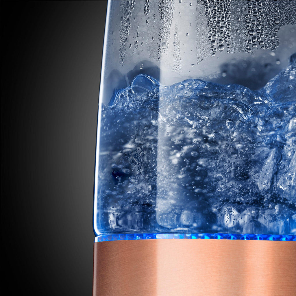 Russell Hobbs Brooklyn Glass Kettle (Copper) JB HiFi