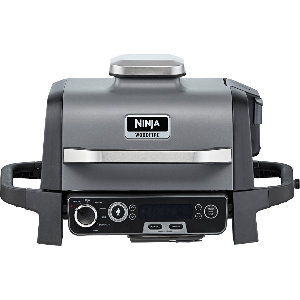 Ninja Woodfire Electric BBQ Grill & Smoker with Smart Probe JB HiFi